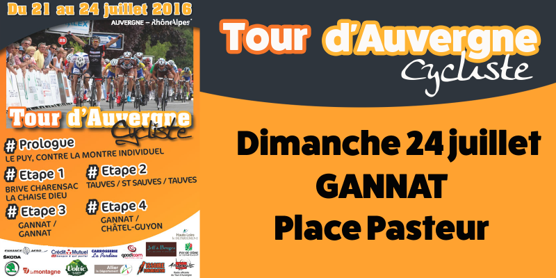 Tour d'Auvergne Cycliste à Gannat